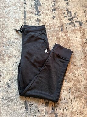 Hurley boys size 8 Charcoal Jogger Sweatpants